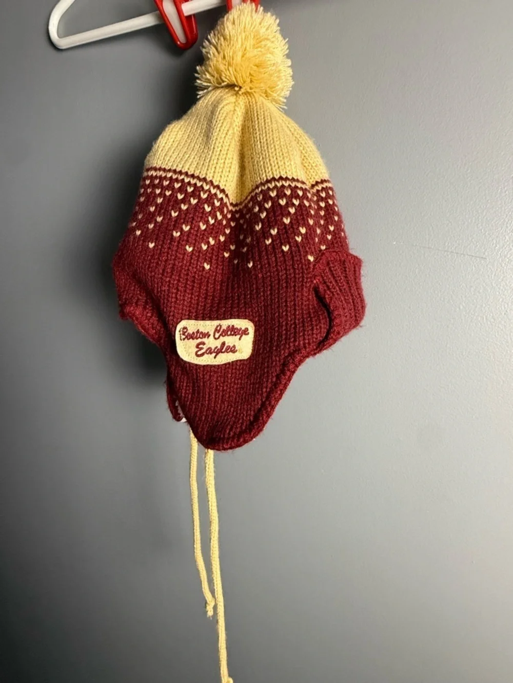 Forty Seven Brand Boston College Eagles Sherpa Fleece Pom Pom Winter Beanie